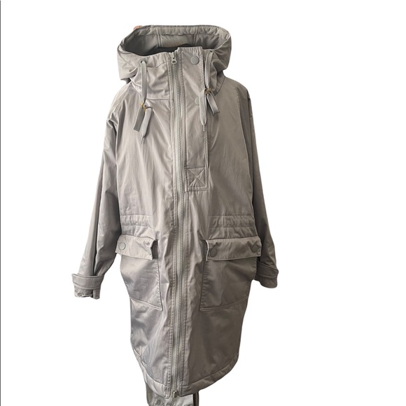 Stella McCartney for Adidas parka. Silver/Gray. 32/S - Picture 2 of 13